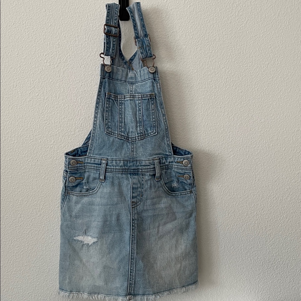 Cat & Jack Light Blue Denim Skirtall